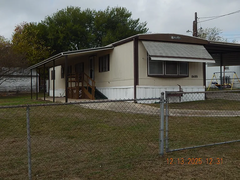 Looking from front to rear of home.