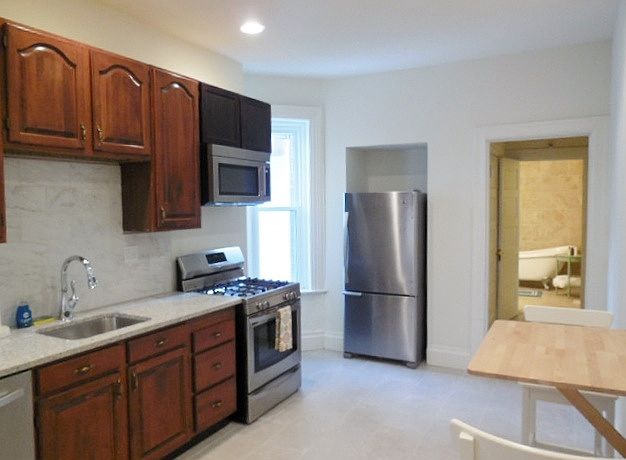 kitchen with all new stainless steel apliances