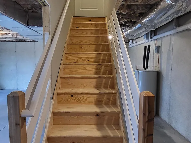Stairs from the Basement to the First Floor