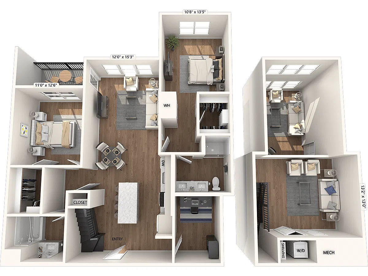 Floor plan B08.2-D-L-Base Collection