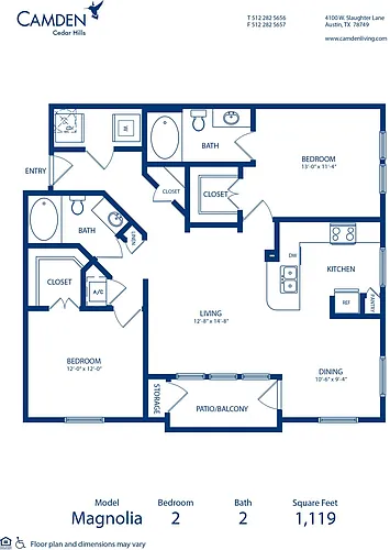Floor plan Magnolia
