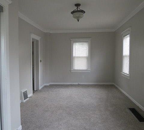 Living room. front to back