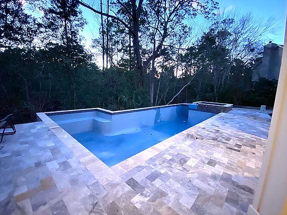 2020 custom pool, spa build