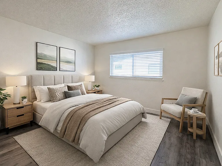 staged room