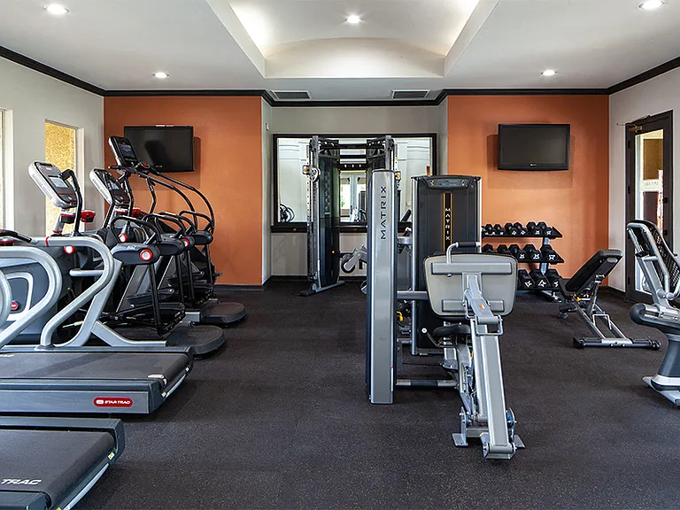 Fully-equipped fitness center