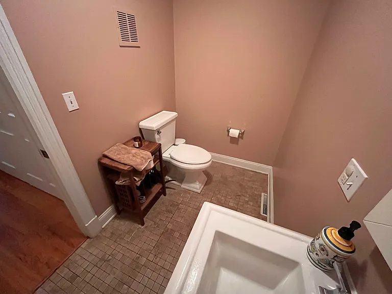 Shared half bath
