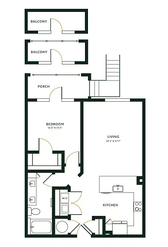 Floor plan A1M