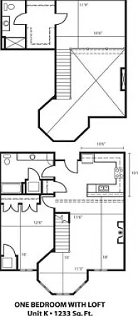 Lofted 2 Bed K Lofted 2 Bed K