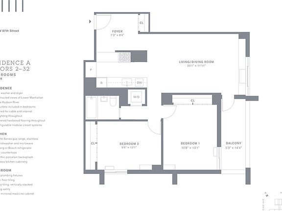 2nd image of 561 Amsterdam Ave #6A