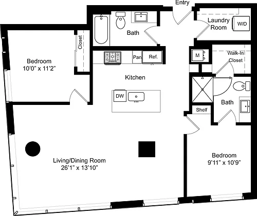 Floor plan B4 No Terrace