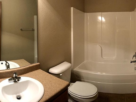 Attached master bath