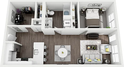 Floor plan Voltaire