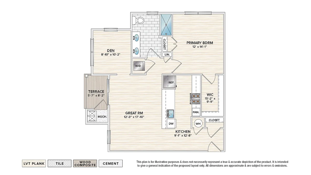 Floor plan The Adams (FGA-A3)