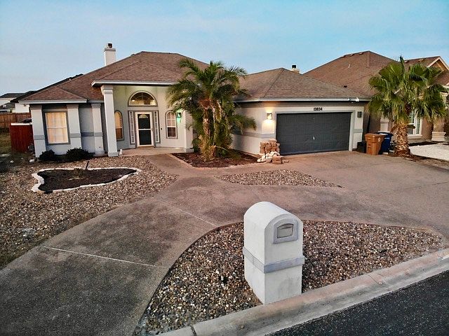 Front of the houe