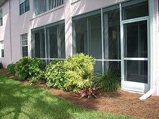 Screened lanai