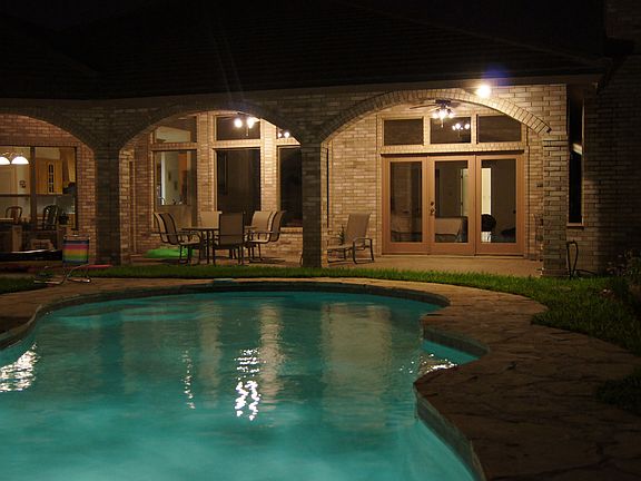Pool and Porche