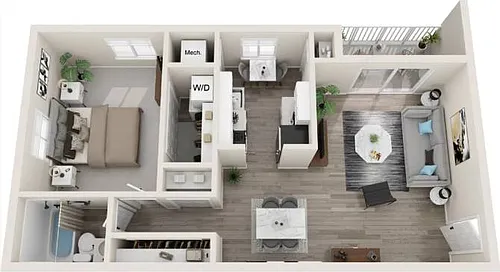 Floor plan The Monroe II
