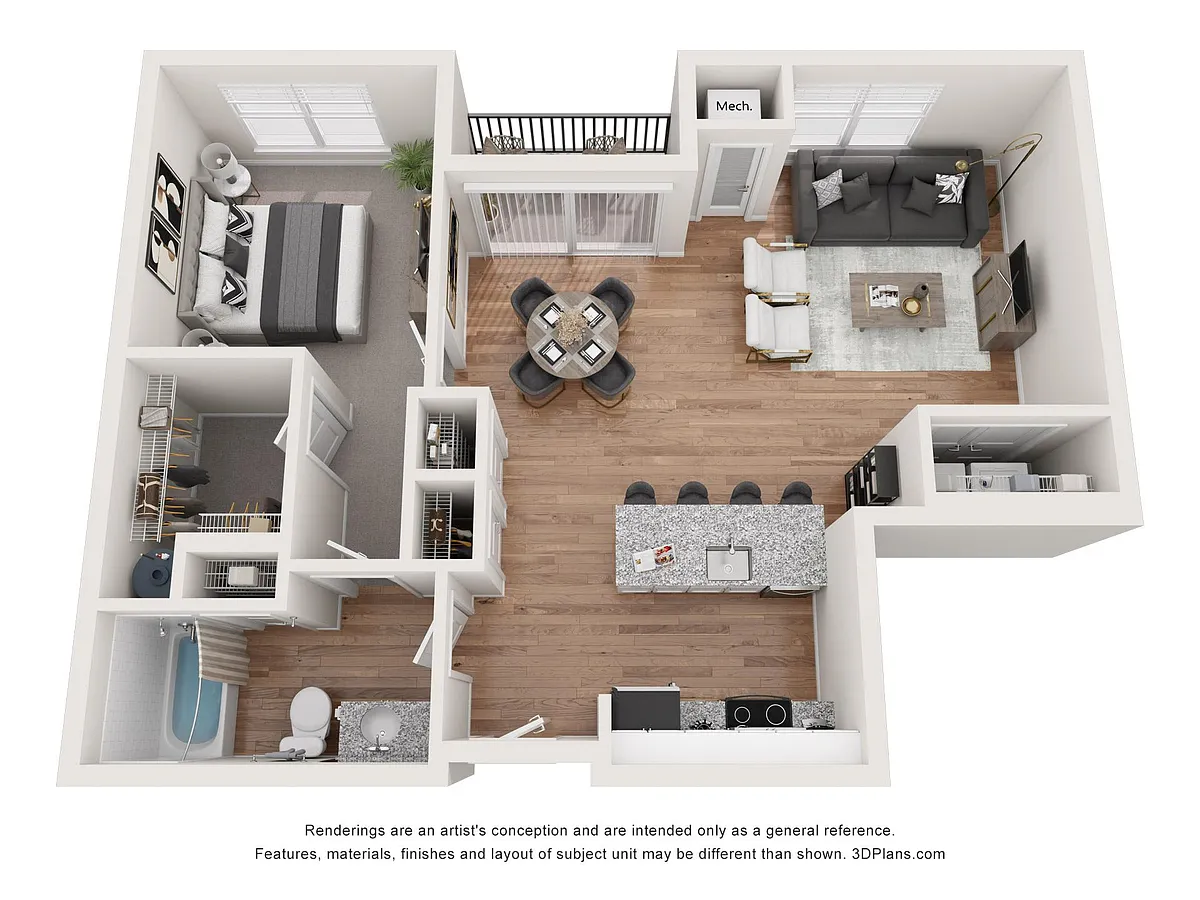 Floor plan The Cast