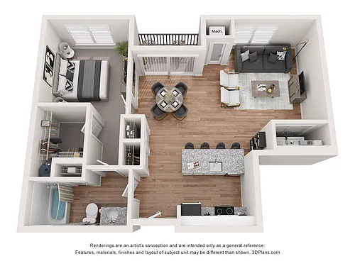 Floor plan The Cast
