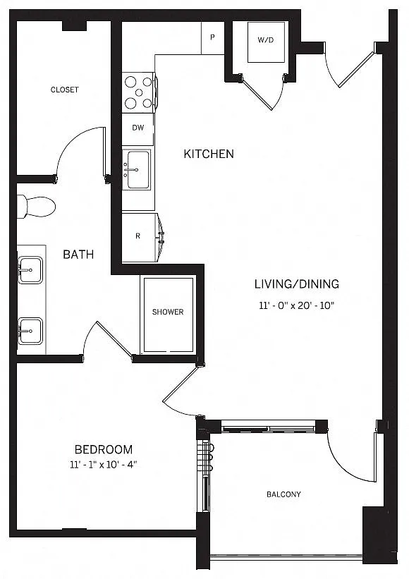 Floor plan A1