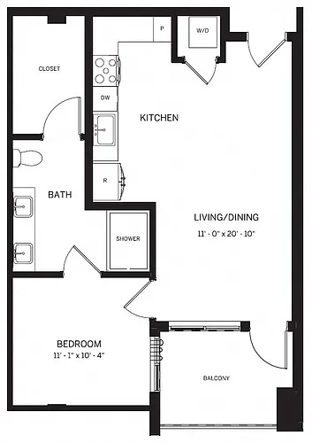 Floor plan A1