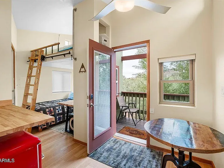 Detached Treehouse Casita. Interior has been repainted since this photo.