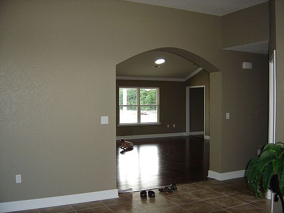 Entry looking into living rm