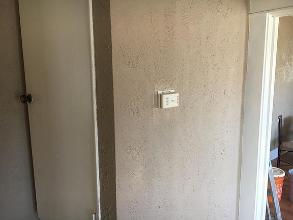 Thermostat on central heat a/c.