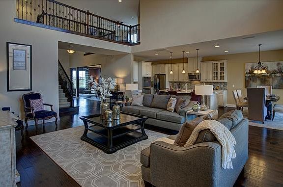 spacious great room