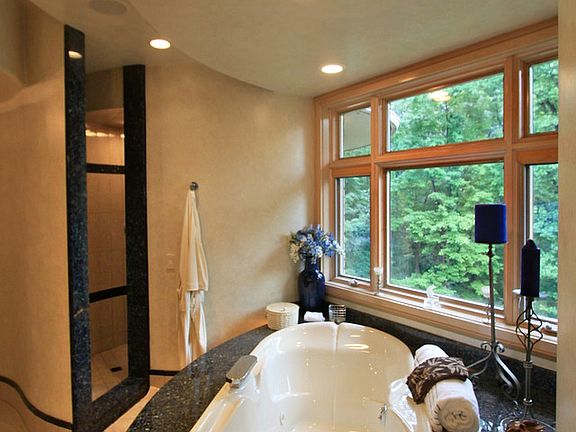 Master Bath Tub & Snail Shower