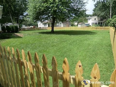 Fenced In Side & Back Yards