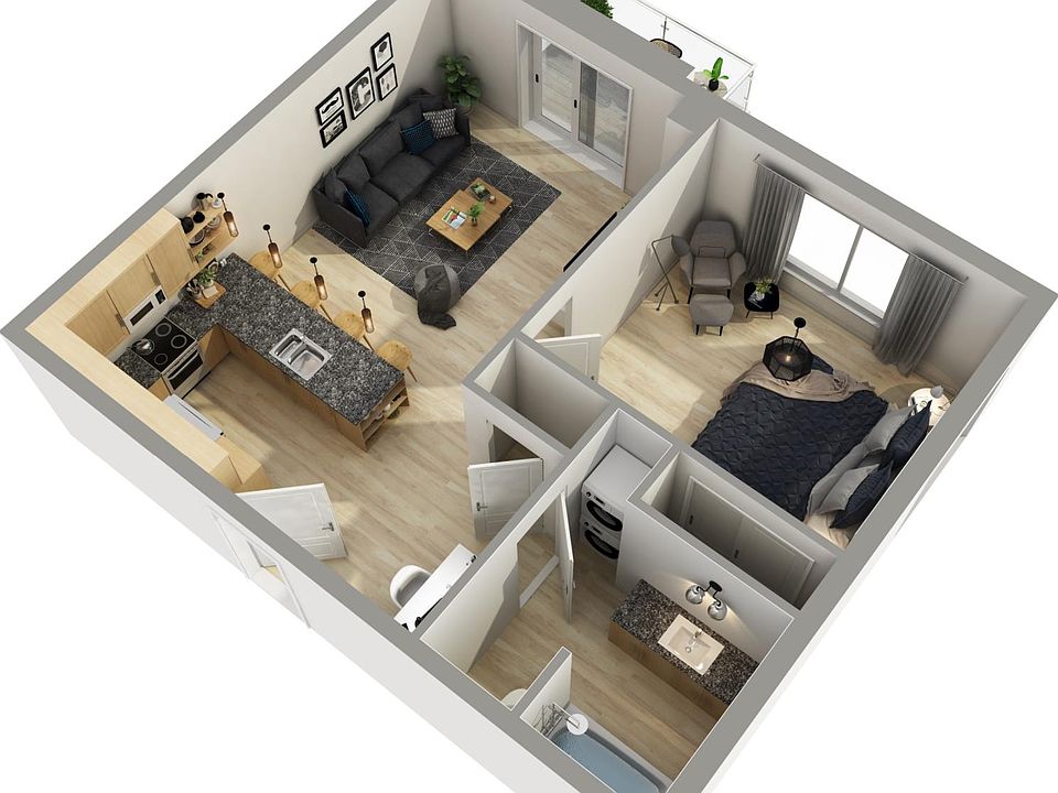 1BR 1BATH
