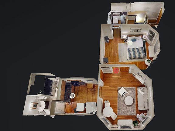 Dollhouse View Floor Plan