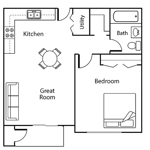 Floor plan Fallen Leaf