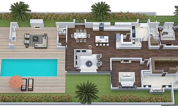 first floor rendering