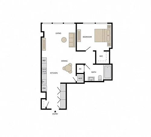 Floor plan 1-D2
