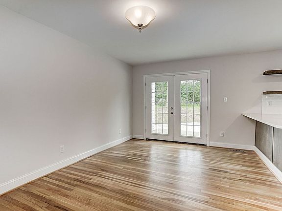 New French doors in DR