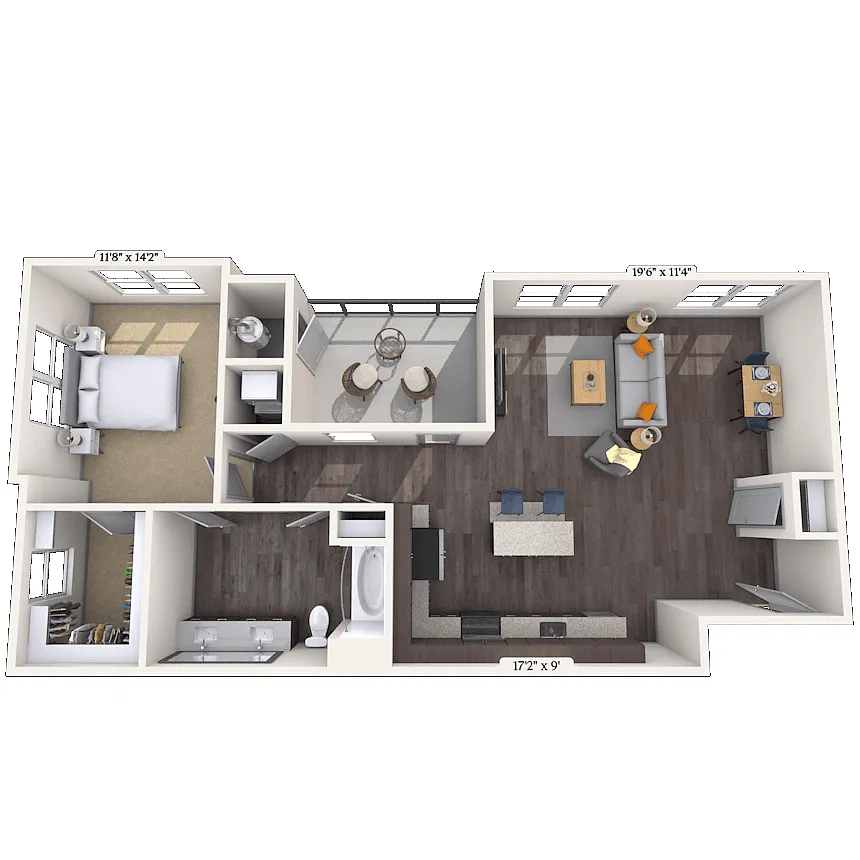 Floor plan Telluride