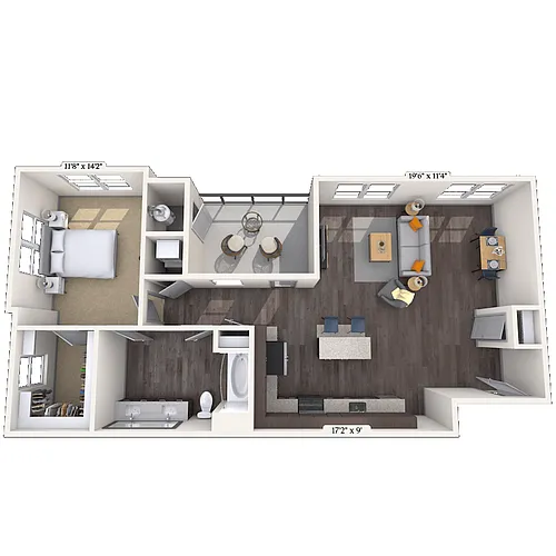 Floor plan Telluride