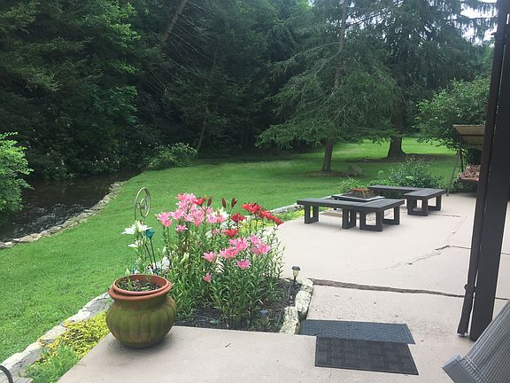 Creek view from patio 