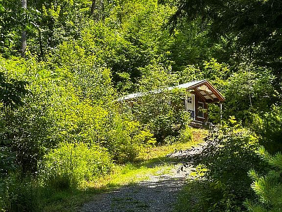 Camp from driveway below