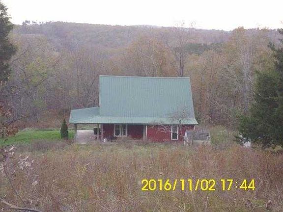 view from county road