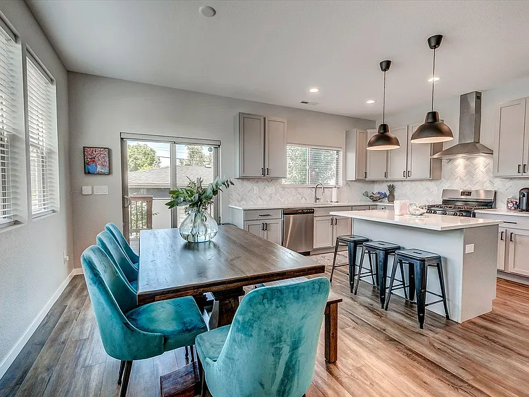 Kitchen and dining