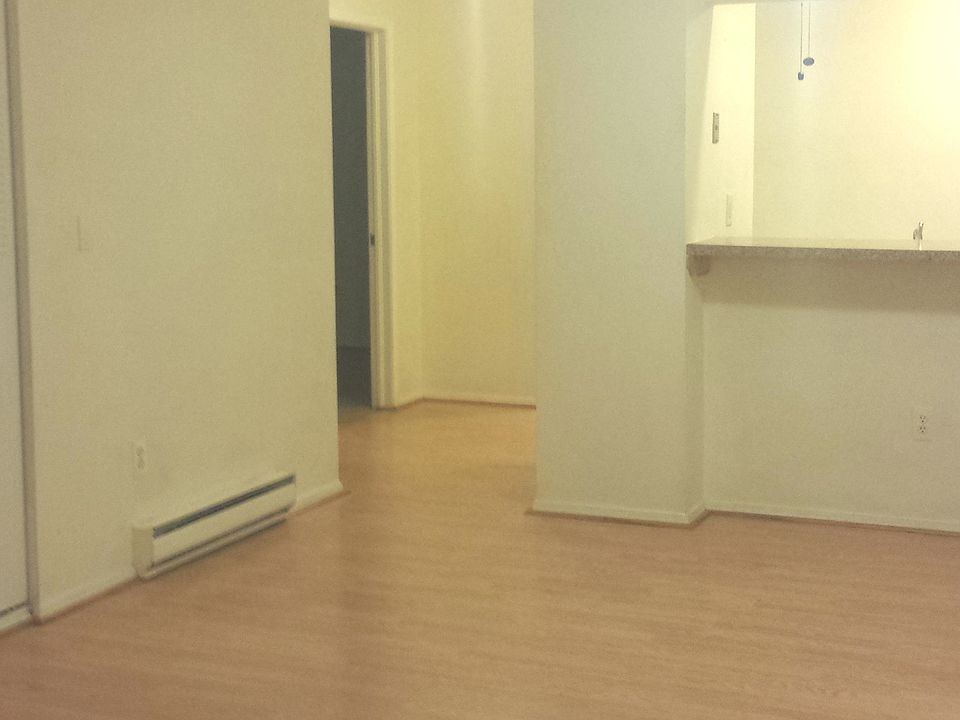 Dining room showing hallway & kitchen