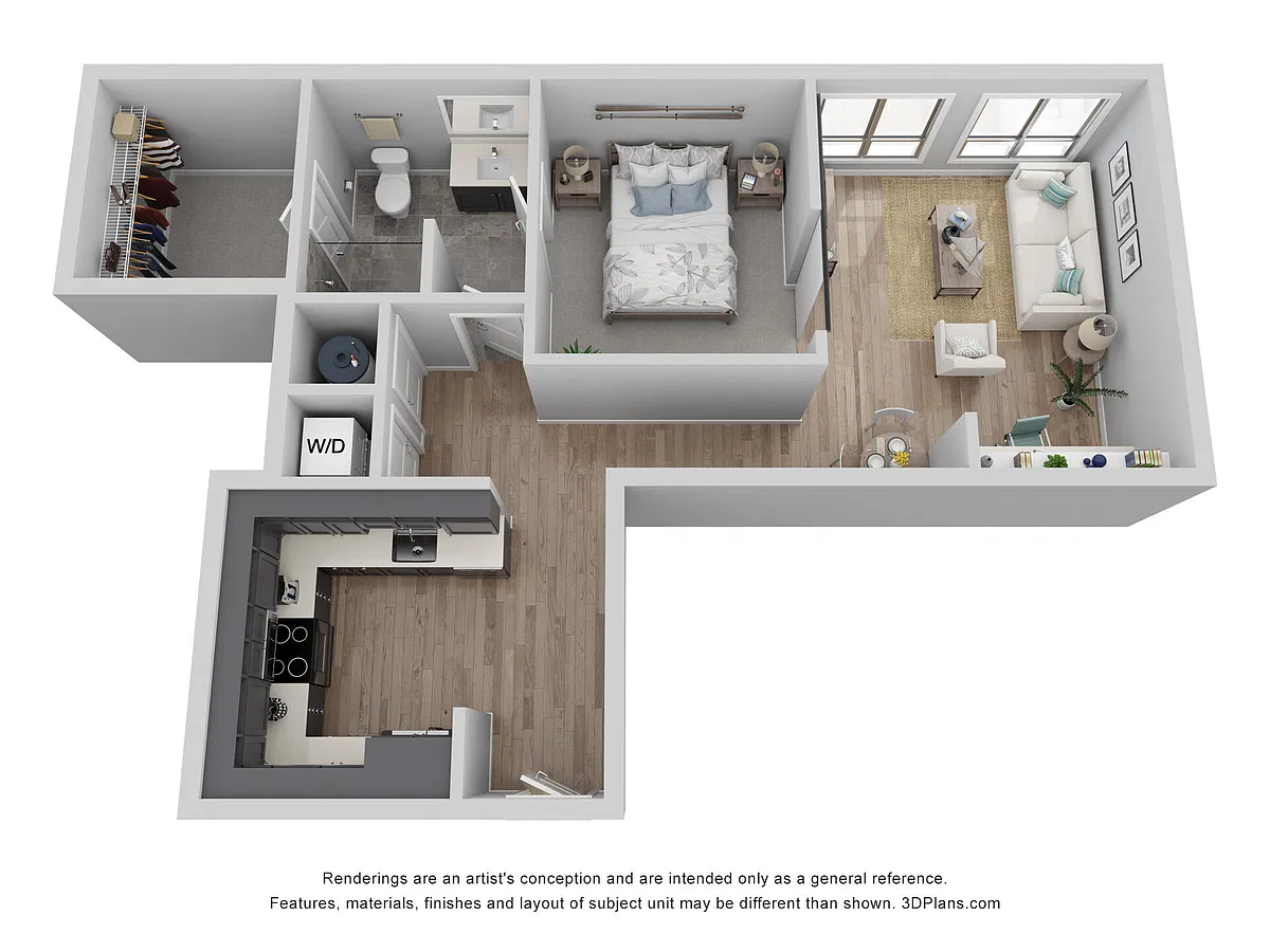 Floor plan B-1B1