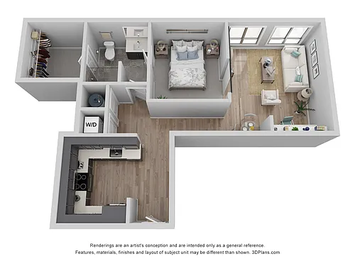 Floor plan B-1B1
