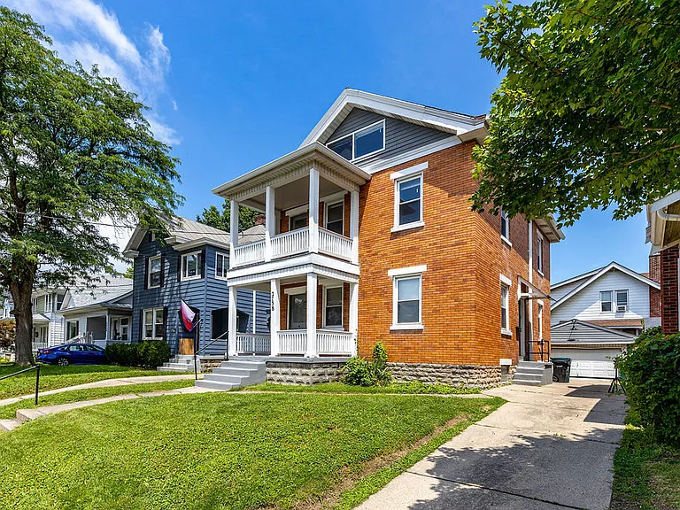 You have the sole use of the driveway and the detached garage.