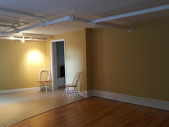 entry to apartment. Opens in to the dining area