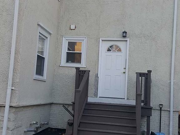 back stairs of the house