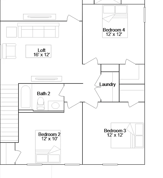 Floor Plan Second Level